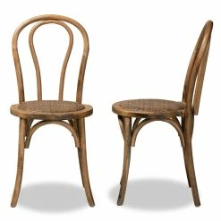 Promo ๐ Baxton Studio Dacian Brown Woven Rattan And Brown Wood 2-Piece Dining Chair Set ๐ 12 Promo ๐ Baxton Studio Dacian Brown Woven Rattan And Brown Wood 2-Piece Dining Chair Set ๐ -Cheap Office Chairs Store 2404346 3 L