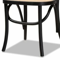 Budget ✔️ Baxton Studio Cambree Brown And Black Wood 2-Piece Cane Dining Chair Set 😀 12 Budget ✔️ Baxton Studio Cambree Brown And Black Wood 2-Piece Cane Dining Chair Set 😀 -Cheap Office Chairs Store 2404353 4 L