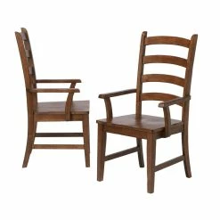 Buy ๐ Sunset Trading Simply Brook 18" Ladder Dining Armchairs Amish Brown (Set Of 2) โญ 9 Buy ๐ Sunset Trading Simply Brook 18" Ladder Dining Armchairs Amish Brown (Set Of 2) โญ -Cheap Office Chairs Store 2411516 2 L