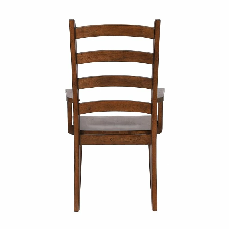 Buy ๐ Sunset Trading Simply Brook 18" Ladder Dining Armchairs Amish Brown (Set Of 2) โญ 7 Buy ๐ Sunset Trading Simply Brook 18" Ladder Dining Armchairs Amish Brown (Set Of 2) โญ - Image 5