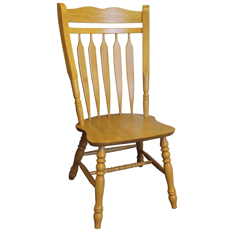 Cheap 🔔 Sunset Trading Oak Selections 18" Wood Aspen Dining Chairs In Oak (Set Of 2) 💯 6 Cheap 🔔 Sunset Trading Oak Selections 18" Wood Aspen Dining Chairs In Oak (Set Of 2) 💯 - Image 4