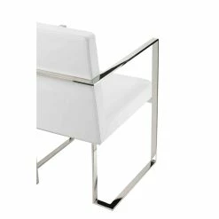 Buy ๐ฏ Pangea Home Dexter 18.5" Modern Polyurethane & Metal Arm Chair In White โ๏ธ 11 Buy ๐ฏ Pangea Home Dexter 18.5" Modern Polyurethane & Metal Arm Chair In White โ๏ธ -Cheap Office Chairs Store 2416607 4 L