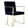Outlet ๐งจ Pangea Home Dexter 18.5" Velvet & Steel Arm Chair In Navy & Gold ๐ 1 Outlet ๐งจ Pangea Home Dexter 18.5" Velvet & Steel Arm Chair In Navy & Gold ๐ -Cheap Office Chairs Store 2416647 L
