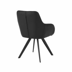 Wholesale 🧨 Pangea Home Mono 17" Perry Faux Leather Dining Chair In Black (Set Of 2) 🔔 -Cheap Office Chairs Store 2416706 4 L