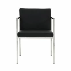 Discount ๐งจ Pangea Home Fred 27.5" Glen Faux Leather Dining Chair In Black (Set Of 2) ๐ 12 Discount ๐งจ Pangea Home Fred 27.5" Glen Faux Leather Dining Chair In Black (Set Of 2) ๐ -Cheap Office Chairs Store 2416826 3 L