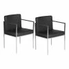 Discount 🧨 Pangea Home Fred 27.5" Glen Faux Leather Dining Chair In Black (Set Of 2) 🎉 2 Discount 🧨 Pangea Home Fred 27.5" Glen Faux Leather Dining Chair In Black (Set Of 2) 🎉 -Cheap Office Chairs Store 2416826 L