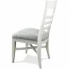 Promo ⌛ Riverside Furniture Osborne Ladderback Wood Dining Side Chair In Winter White 🎉 -Cheap Office Chairs Store 2417174 L
