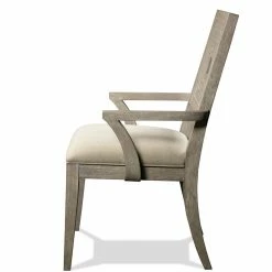 Hot Sale 🔔 Riverside Furniture Cascade Contemporary Wood Back Dining Arm Chair In Dovetail 🔥 8 Hot Sale 🔔 Riverside Furniture Cascade Contemporary Wood Back Dining Arm Chair In Dovetail 🔥 -Cheap Office Chairs Store 2417310 1 L
