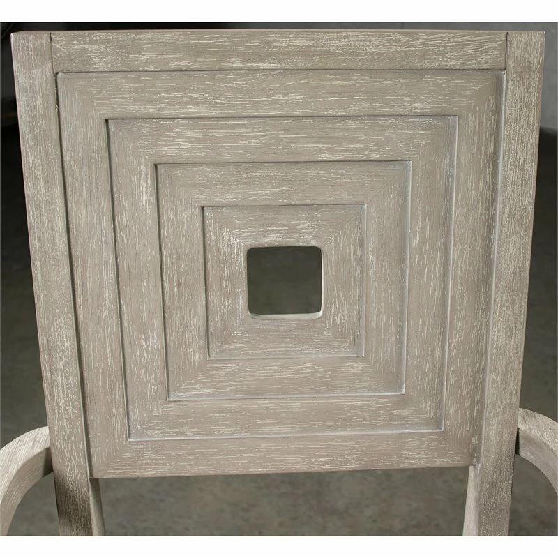 Hot Sale 🔔 Riverside Furniture Cascade Contemporary Wood Back Dining Arm Chair In Dovetail 🔥 5 Hot Sale 🔔 Riverside Furniture Cascade Contemporary Wood Back Dining Arm Chair In Dovetail 🔥 - Image 3