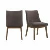 Outlet 😉 Bowery Hill Contemporary Standard Height Arm Chair (Set Of 2) 🤩 -Cheap Office Chairs Store 2421054 L