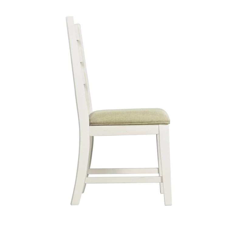 Best Pirce 🧨 Bowery Hill Ladder Back Side Chair In Cottage White (Set Of 2) ✨ 10 Best Pirce 🧨 Bowery Hill Ladder Back Side Chair In Cottage White (Set Of 2) ✨ - Image 8