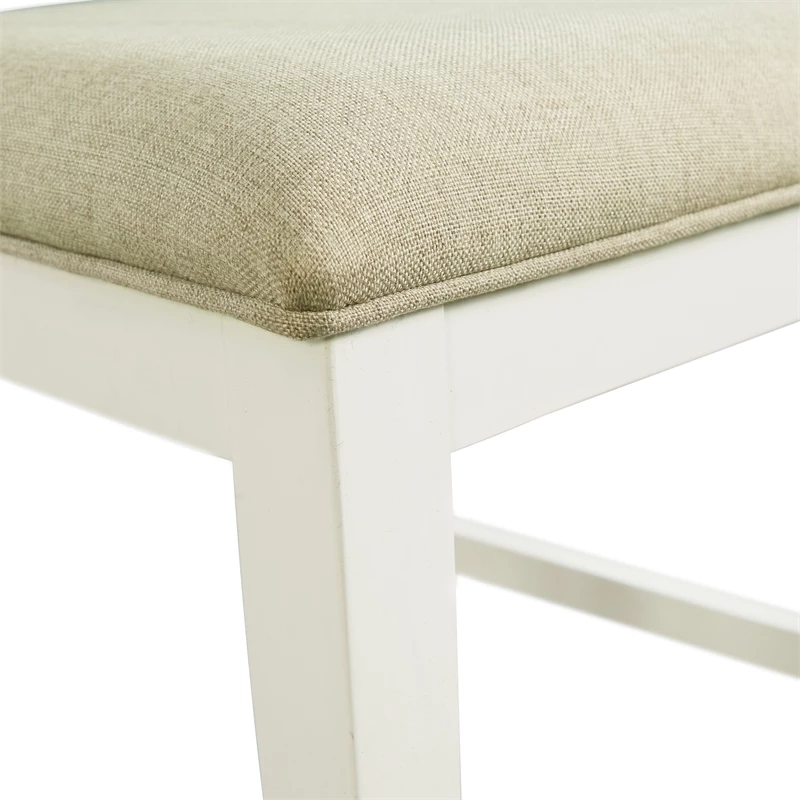 Best Pirce 🧨 Bowery Hill Ladder Back Side Chair In Cottage White (Set Of 2) ✨ 14 Best Pirce 🧨 Bowery Hill Ladder Back Side Chair In Cottage White (Set Of 2) ✨ - Image 12