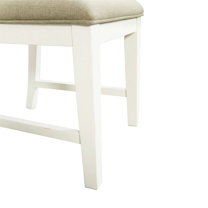 Best Pirce 🧨 Bowery Hill Ladder Back Side Chair In Cottage White (Set Of 2) ✨ 15 Best Pirce 🧨 Bowery Hill Ladder Back Side Chair In Cottage White (Set Of 2) ✨ - Image 13