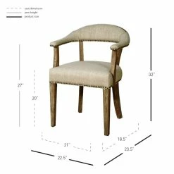 Flash Sale โจ New Pacific Direct Bernadette 20" Fabric Chair In Beige/Driftwood ๐คฉ 9 Flash Sale โจ New Pacific Direct Bernadette 20" Fabric Chair In Beige/Driftwood ๐คฉ -Cheap Office Chairs Store 2422506 3 L