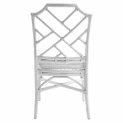 Buy 🔔 New Pacific Direct Kara 21.5" Fabric And Rattan Chair In White (Set Of 2) ⭐ -Cheap Office Chairs Store 2422573 5 L