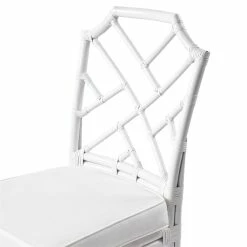 Buy 🔔 New Pacific Direct Kara 21.5" Fabric And Rattan Chair In White (Set Of 2) ⭐ -Cheap Office Chairs Store 2422573 7 L