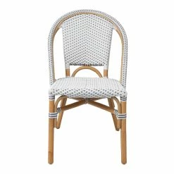 Buy ✨ New Pacific Direct Avignon 18" Rattan Paris Bistro Chair In White (Set Of 2) 🛒 -Cheap Office Chairs Store 2422706 10 L