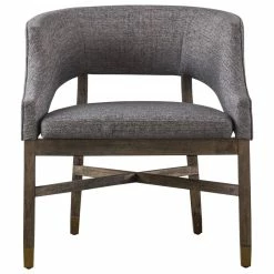 Best Sale 👏 New Pacific Direct Sebastian 18" Contemporary Fabric Chair In Cement Gray ✨ -Cheap Office Chairs Store 2422979 2 L