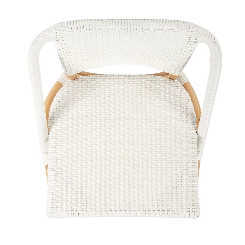 Budget ✨ Butler Specialty Company Butler Specialty Tenor Glossy White Rattan Dining Chair 😀 5 Budget ✨ Butler Specialty Company Butler Specialty Tenor Glossy White Rattan Dining Chair 😀 - Image 3