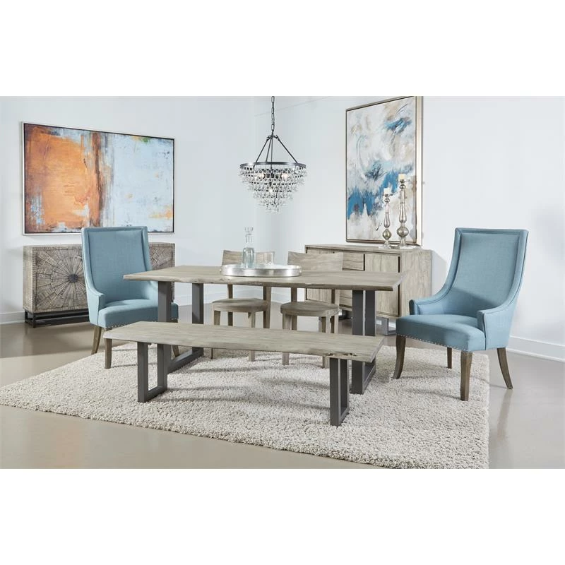 Hot Sale ❤️ Coast To Coast Imports Blue Accent Dining Chair ✨ 4 Hot Sale ❤️ Coast To Coast Imports Blue Accent Dining Chair ✨ - Image 2