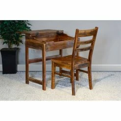 Discount โ๏ธ Pemberly Row 37" Farmhouse Wood Ladderback Chair In Light Brown ๐ 11 Discount โ๏ธ Pemberly Row 37" Farmhouse Wood Ladderback Chair In Light Brown ๐ -Cheap Office Chairs Store 2433069 1 L