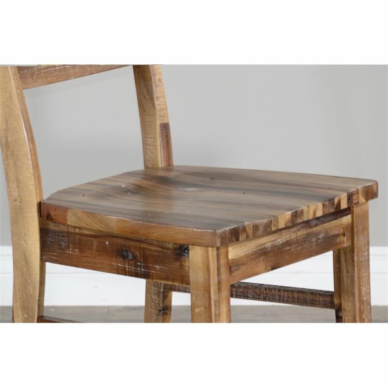 Discount โ๏ธ Pemberly Row 37" Farmhouse Wood Ladderback Chair In Light Brown ๐ 10 Discount โ๏ธ Pemberly Row 37" Farmhouse Wood Ladderback Chair In Light Brown ๐ - Image 8