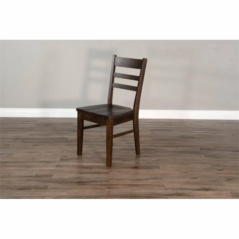 Brand new ๐ Pemberly Row 18" Ladderback Chair With Wood Seat In Tobacco Leaf โค๏ธ 5 Brand new ๐ Pemberly Row 18" Ladderback Chair With Wood Seat In Tobacco Leaf โค๏ธ - Image 3