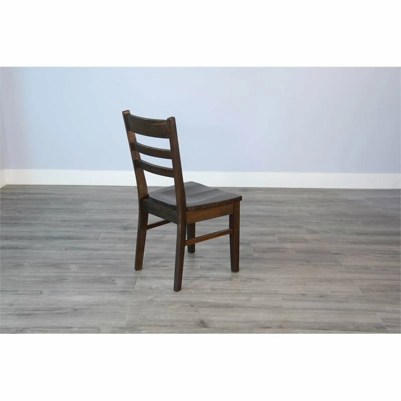 Brand new ๐ Pemberly Row 18" Ladderback Chair With Wood Seat In Tobacco Leaf โค๏ธ 6 Brand new ๐ Pemberly Row 18" Ladderback Chair With Wood Seat In Tobacco Leaf โค๏ธ - Image 4