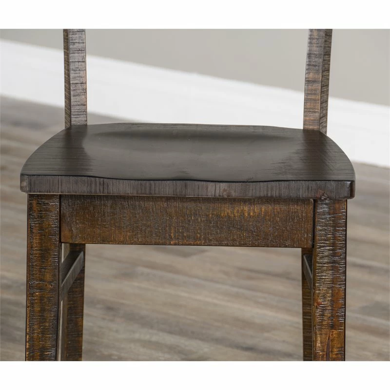 Brand new ๐ Pemberly Row 18" Ladderback Chair With Wood Seat In Tobacco Leaf โค๏ธ 7 Brand new ๐ Pemberly Row 18" Ladderback Chair With Wood Seat In Tobacco Leaf โค๏ธ - Image 5