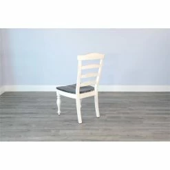 Best Pirce ๐ Pemberly Row 41" Ladderback Chair With Wood Seat In White ๐ 16 Best Pirce ๐ Pemberly Row 41" Ladderback Chair With Wood Seat In White ๐ -Cheap Office Chairs Store 2433101 6 L