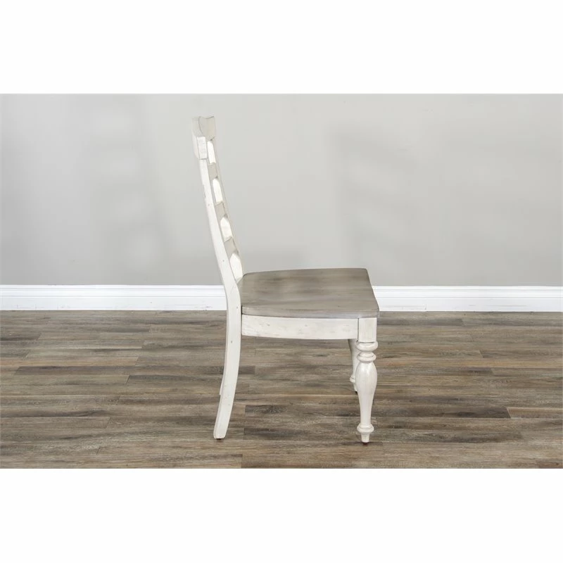 Best Pirce ๐คฉ Pemberly Row 41" Wood Ladderback Chair In Taupe Off White ๐ 7 Best Pirce ๐คฉ Pemberly Row 41" Wood Ladderback Chair In Taupe Off White ๐ - Image 5