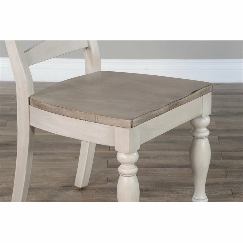 Best Pirce ๐คฉ Pemberly Row 41" Wood Ladderback Chair In Taupe Off White ๐ 9 Best Pirce ๐คฉ Pemberly Row 41" Wood Ladderback Chair In Taupe Off White ๐ - Image 7