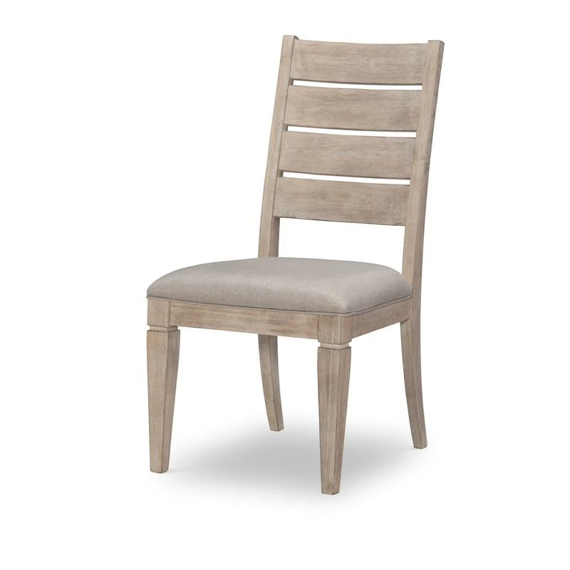 Deals 😉 Maklaine Ladder Back Side Chair In Sandstone Finish Wood (set Of 2) 😀 4 Deals 😉 Maklaine Ladder Back Side Chair In Sandstone Finish Wood (set Of 2) 😀 - Image 2