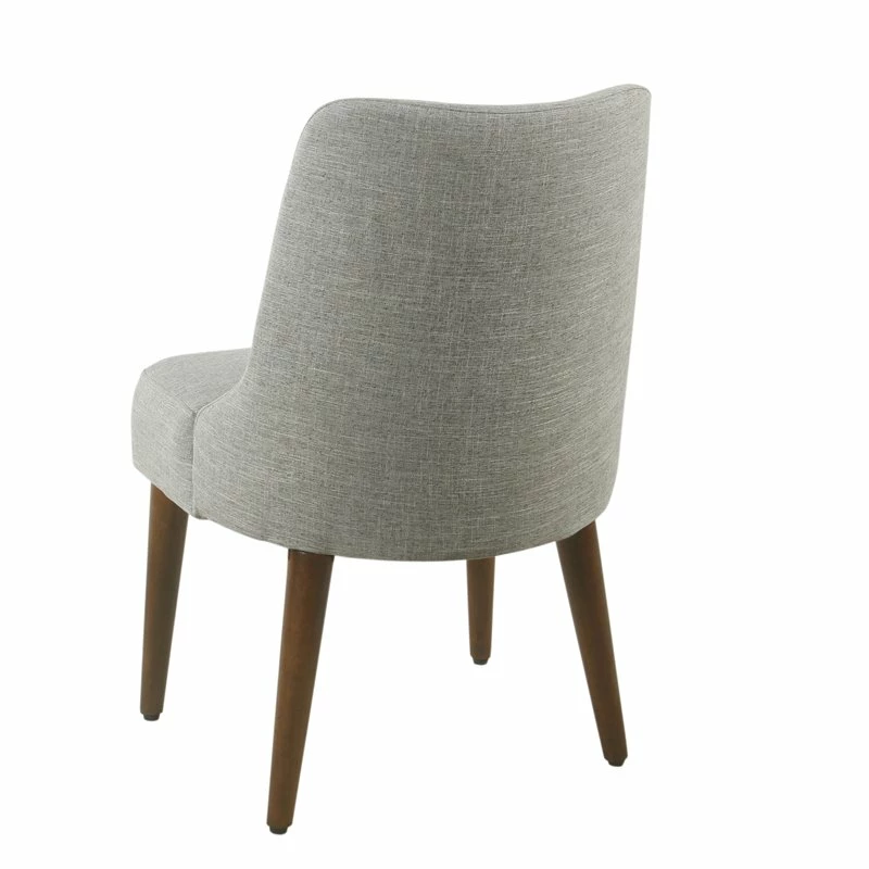Budget 🔔 HomePop Modern Wood And Fabric Hemet Gayle Side Chair In Gray ❤️ 6 Budget 🔔 HomePop Modern Wood And Fabric Hemet Gayle Side Chair In Gray ❤️ - Image 4