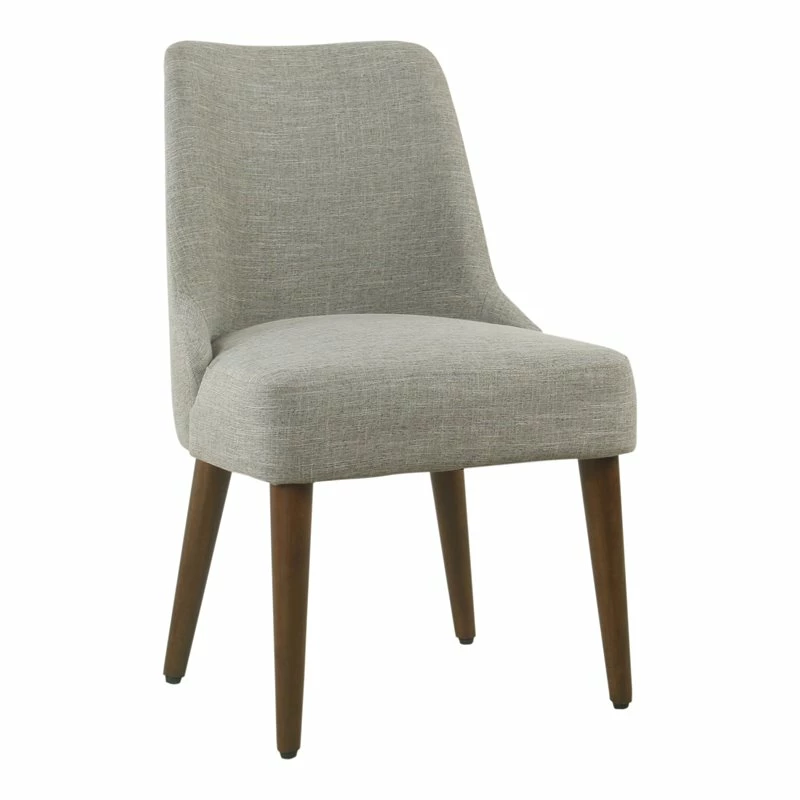 Budget 🔔 HomePop Modern Wood And Fabric Hemet Gayle Side Chair In Gray ❤️ 3 Budget 🔔 HomePop Modern Wood And Fabric Hemet Gayle Side Chair In Gray ❤️