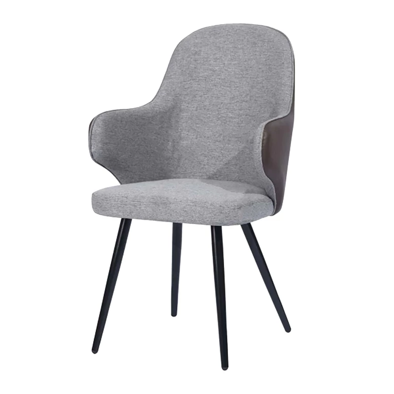 Best Sale 👍 CRO Decor Dining Chair Arm Chair Upholstered Fabric In Gray(Set Of 2) 🥰 7 Best Sale 👍 CRO Decor Dining Chair Arm Chair Upholstered Fabric In Gray(Set Of 2) 🥰 - Image 5