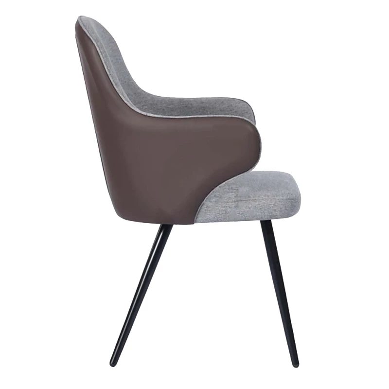 Best Sale 👍 CRO Decor Dining Chair Arm Chair Upholstered Fabric In Gray(Set Of 2) 🥰 9 Best Sale 👍 CRO Decor Dining Chair Arm Chair Upholstered Fabric In Gray(Set Of 2) 🥰 - Image 7