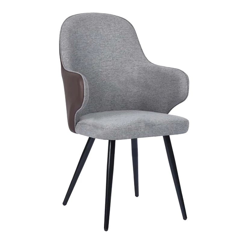 Best Sale 👍 CRO Decor Dining Chair Arm Chair Upholstered Fabric In Gray(Set Of 2) 🥰 11 Best Sale 👍 CRO Decor Dining Chair Arm Chair Upholstered Fabric In Gray(Set Of 2) 🥰 - Image 9