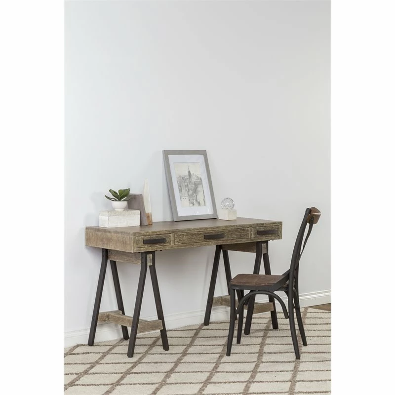 Cheapest ๐คฉ Kosas Home Bentley 18.5" Wood And Iron Side Chair In Oak Brown And Black โค๏ธ 4 Cheapest ๐คฉ Kosas Home Bentley 18.5" Wood And Iron Side Chair In Oak Brown And Black โค๏ธ - Image 2