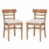 Flash Sale ✨ Riverbay Furniture Transitional Wood Set Of Two Chairs In Brown 🤩 2 Flash Sale ✨ Riverbay Furniture Transitional Wood Set Of Two Chairs In Brown 🤩 -Cheap Office Chairs Store 2449992 1 L