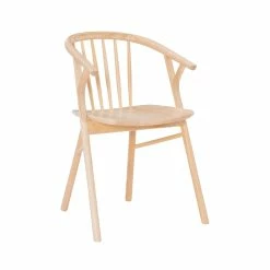 Wholesale 😍 Riverbay Furniture Modern Beech Wood Chair In Natural 🤩