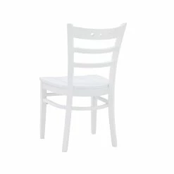 Deals 🥰 Riverbay Furniture Transitional Solid Wood Set Of Two Chairs In White ⌛ -Cheap Office Chairs Store 2450574 6 L