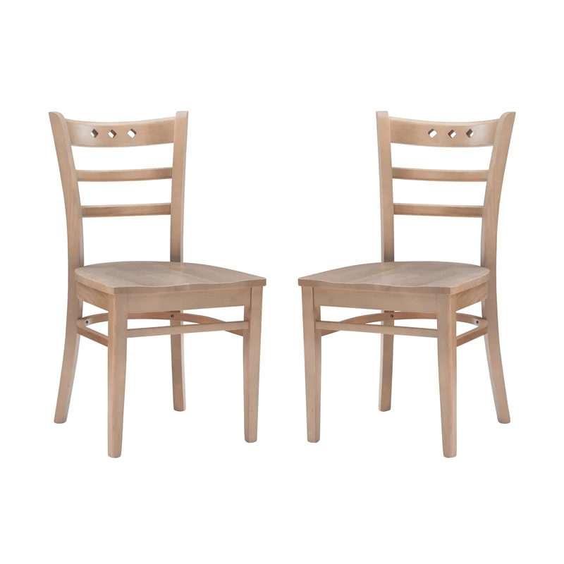 Coupon ๐ Riverbay Furniture Transitional Solid Wood Set Of Two Chairs In Natural ๐ 3 Coupon ๐ Riverbay Furniture Transitional Solid Wood Set Of Two Chairs In Natural ๐