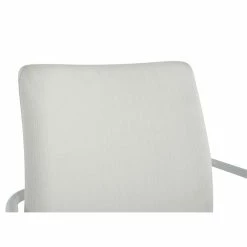 Best Pirce 🛒 Milan Ariana White Faux Leather Arm Chair With Matte White Frame (Set Of 2) ⌛ -Cheap Office Chairs Store 2488204 6 L