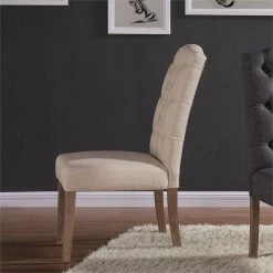 Best deal 🤩 !nspire Lucian 20" Fabric Upholstered/Wood Side Chairs In Beige (Set Of 2) 💯 15 Best deal 🤩 !nspire Lucian 20" Fabric Upholstered/Wood Side Chairs In Beige (Set Of 2) 💯 -Cheap Office Chairs Store 2513612 5 L