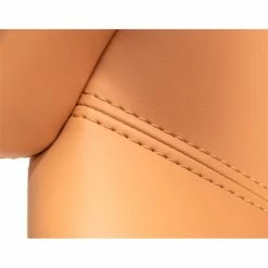 Buy ⌛ Limari Home Ogden 17" Faux Leather Dining Armchair In Peach Orange/Rosegold 🤩 -Cheap Office Chairs Store 2521303 3 L