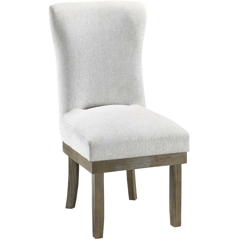 Promo 🛒 ACME Furniture ACME Landon Side Chair In Gray Linen ❤️ 2 Promo 🛒 ACME Furniture ACME Landon Side Chair In Gray Linen ❤️