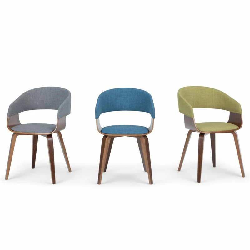 Discount 🌟 Trent Home Solid Wood Dining Chair In Acid Green Linen 🤩 6 Discount 🌟 Trent Home Solid Wood Dining Chair In Acid Green Linen 🤩 - Image 4