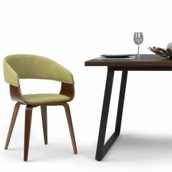 Discount 🌟 Trent Home Solid Wood Dining Chair In Acid Green Linen 🤩 26 Discount 🌟 Trent Home Solid Wood Dining Chair In Acid Green Linen 🤩 -Cheap Office Chairs Store 2533541 15 L