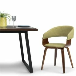 Discount 🌟 Trent Home Solid Wood Dining Chair In Acid Green Linen 🤩 28 Discount 🌟 Trent Home Solid Wood Dining Chair In Acid Green Linen 🤩 -Cheap Office Chairs Store 2533541 17 L